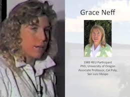 Grace Neff 1989 UO REU