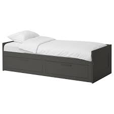 Charming twin xl trundle bed windowsfixer. Brimnes Daybed Frame With 2 Drawers Gray Ikea