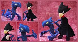 Bird Head Guy My Hero Academia Tokoyami Dark Shadow Handmade Plush For Sale By Piquipauparro Deviantart Com On Deviantart Handmade Plush Art Shadow