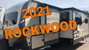 The outside camp kitchen works so well for feeding the masses while traveling. New 2021 Forest River Rockwood Ultra Lite 2706ws Bunk Bed Travel Trailer Dodd Rv Show Tour Youtube