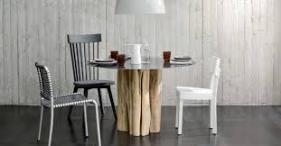 Shake up your dining room expectations with this strikingly modern jaye dining table. Dining Round Table With 36 Brick Gervasoni Luxury Furniture Mr