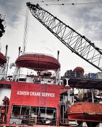 Ashish Crane Service Installed An 8 Ton Support Dg Set On The Vessel Mv Seamec Ii Mv Seamec Ii Is A Multi Functional Diving Support Vessel Installation Crane