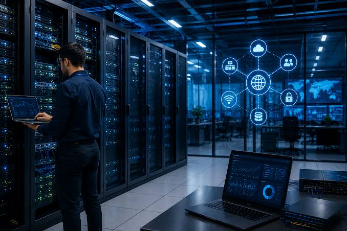 Network racks and communication infrastructure