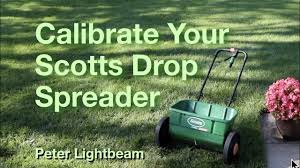 Spreader settings for scotts® lawn care products can be found on the product package. Scotts Drop Spreader Calibration Youtube