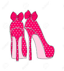 Please use and share these clipart pictures with your friends. Shoe Cliparts Stock Vector And Royalty Free Shoe Illustrations Pink Polka Dots Shoes Illustration Shoes Clipart