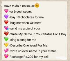 I love the riddle no 54 and 47 amazing one ☝. Latest Top 50 Best Whatsapp Dare Messages With Answers 2021 Hindi