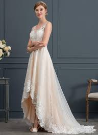 Mit unseren tipps finden sie das passende brautkleid. Neuheiten Asymmetrisch Hochzeitsfeier Regulare Trager Brautkleider Jj S House