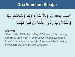 Do A Sebelum Belajar Apa Yaa Brainly Co Id