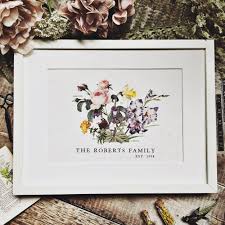 Download 102,389 flower print free vectors. Birth Flower Personalised Family Print Summer Lane Studio