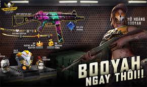 Vui lòng truy cập vào mục. Sá»± Kiá»‡n Free Fire Ngay Booyah Nháº­n Qua Tháº£ Ga