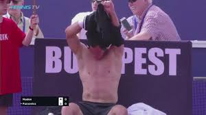 Hungarian tennis player marton fucsovics has just won his first atp tour title and is rising in the rankings. Marton Fucsovics Shirtless Shirt Change 2 Youtube