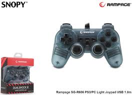 Snopy Rampage Sg R606 Ps3 Pc Light Joypad Usb 1 8m Segment Destek