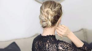 If you have natural hair, it is essential to take extra good care of it, especially if it is braided. Aveda How To Braided French Twist Festive Updo Tutorial With Alex Gaboury Youtube
