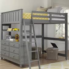 The bed frame consists of a similar design to that of a single bunk bed, but there is no bed at the bottom, only a single bed at the top. 13 Best Loft Beds For Adults Sophisticated Loft Beds For Apartments And More