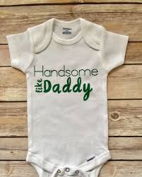 Handsome Like Daddy Baby Boy Onesie Funny Onesie Newborn Outfit Baby Boy Onesie Baby Shower Gift Baby Boy Gift Coming Home Onesie Baby Boy Onesies Newborn Boy Onesie Boy Onesie