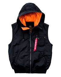Alpha Industries Hooded MA-1 Vest (178132) JETfly Military Webshop