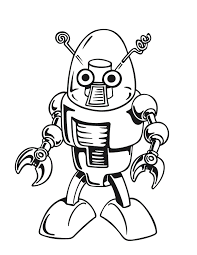 Isn't it the coolest looking one yet? Free Printable Robot Coloring Pages For Kids