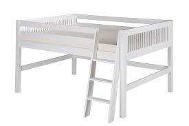 Great savings & free delivery / collection on many items. Full Low Loft Bed Mission Headboard White