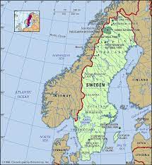 An ornate map of sea monsters, sinking ships, snakes, wolves and. Sweden History Flag Map Population Facts Britannica