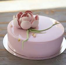Mirror Glazed Cake Recipe Mirror Glaze Cake Recipes Mirror Glaze Cake Cake Desserts