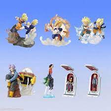 set of 7 dragon ball z imagination figure 6 bandai gashapon japan anime