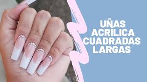 Otra manera de mantener las uñas largas por más tiempo es irles proporcionando golpes de calor ya que se sabe que la temperatura puede conseguir que el si tienes la mala costumbre de morderte las uñas, en uncomo te ayudamos a que sepas dejes de morderte las uñas con sencillos consejos. Unas Acrilicas Cuadradas Tecnica Sencilla Youtube