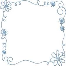 Scarica questo vettore premium su cornice con fiori blu. 53 Idee Su Cornici Fiori Cornici Fiori Bordi