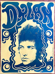 Vintage 1987 BOB DYLAN poster