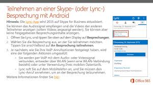 Put conversation at the center of work, backed by the security and control you expect from microsoft. Effektivere Besprechungen Mit Skype For Business Ppt Herunterladen