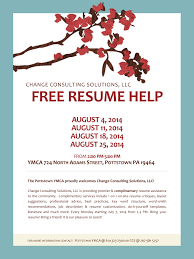 Resumehelp's free tool to help build your professional resume. Free Resume Help At Pottstown Ymca Roy S Rants For Your Information