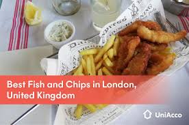 Fat chips, fish wrapped in chunky batter, both fried in beef dripping. Best Fish And Chips In London United Kingdom Uniacco