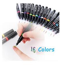 Keeping polished nails neat without lifting and breaking even for up to a few weeks can now be easily done with all the newer lines of nail polish products each package of these strips comes with 10 decals in 2 sheets with varying sizes per side, which ensures a perfect fit to decorate all of your nails. Nail Art Pen For 3d Nail Art Diy Decoration Nail Polish Pen 3d Design 16 Colors Shopee Malaysia