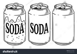 Vector Illustration Soda Can Isolated On White Background Hand Drawn Style Sketch For Restaurant Or Cafe Drink How To Draw Hands Soda Can Vector Illustration Cola or soda paper cup cartoon character stock vector. vector illustration soda can isolated