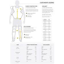 64 Symbolic Youth Catchers Gear Sizing Chart