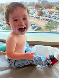 Wyatt got to do an interview for chd awareness month!! God is a mountain  mover !!