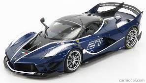 Its k designation refers to the kinetic energy recovery system (kers) that supplements its combustion engine. Bbr Models Bbr182284die Scale 1 18 Ferrari Fxx K Evo N 27 2018 Blue Tour De France