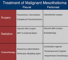 The condition gets its name from the mesothelium, a lining that protects your internal organs. Treatment Options For Mesothelioma