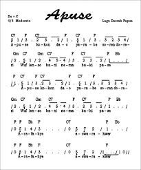 Lagu Not Angka