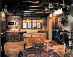 A warm & cozy amsterdam kitchen. Small Rustic Vintage Kitchen Novocom Top