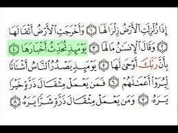 Nama surat az zalzalah yang dikenal pada masa sahabat nabi muhammad saw adalah surah idza zulzilat. Al Zalzalah Surat 099 As Sudais Youtube