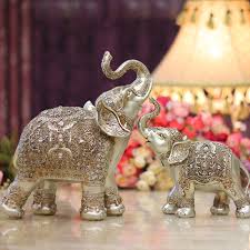 Elephant Figurines From Thailand Elephant Figurines Decoration
