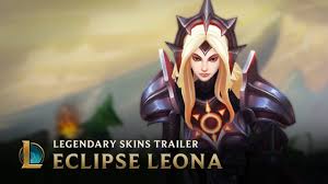Lunar eclipse leona, splash art, league of legends, lol, video game, 3840x2160, 4k ultra hd (high definition) wallpaper for your screen monitor display background. The Coven And The Eclipse Eclipse Leona Skins Trailer League Of Legends Youtube