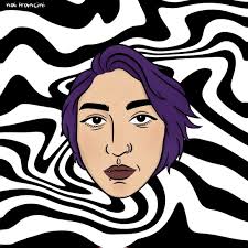 A menina do cabelo azul🦋