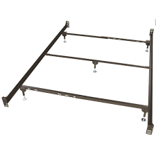 Great savings & free delivery / collection on many items. Glideaway Hdbd Ftbd Frames Twin Full Qn Bed Frame With Headboard And Footboard Brackets Johnny Janosik Bed Frames