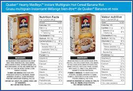Quaker protein oatmeal nutrition label. Quaker Oats Protein Proteinwalls