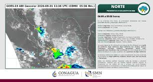 Sonora, entre calor y tormentas este lunes