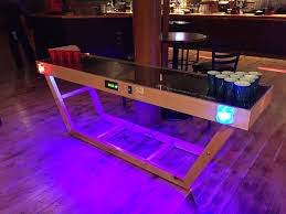 Enjoy A Classic Game Of Beer Pong Anywhere Anytime Inanyevent Offers You Trendy And Exclusively Designed Beerp Beer Pong Tables Bar Interior Design Beer Pong