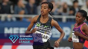 Both cheptegei and hassan wear nike zoomx dragonfly. Sifan Hassan S Best Moments In The Wanda Diamond League Youtube