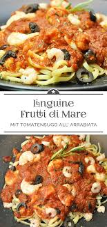 Linguine Frutti Di Mare All Arrabiata Eine Kleine Prise Anna Rezept Linguine Spaghetti Mit Meeresfruchten Nudeln Mit Meeresfruchten