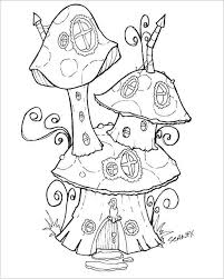 Fairy House Coloring Pages Fairy Coloring Pages Fairy Coloring House Colouring Pages